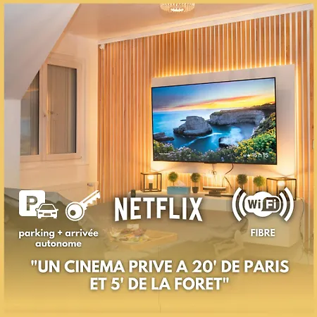 Le Cinereve L 20' Paris L Netflix L Fibre L Parking Appartement Boissy-Saint-Léger Buitenkant foto