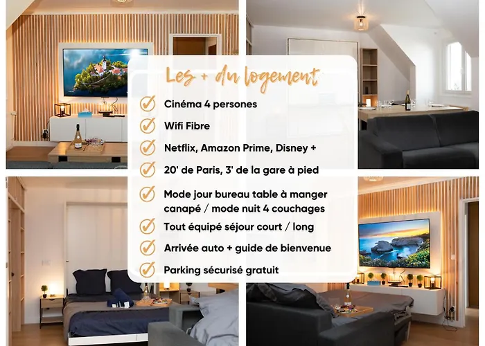 Le Cinereve L 20\' Paris L Netflix L Fibre L Parking