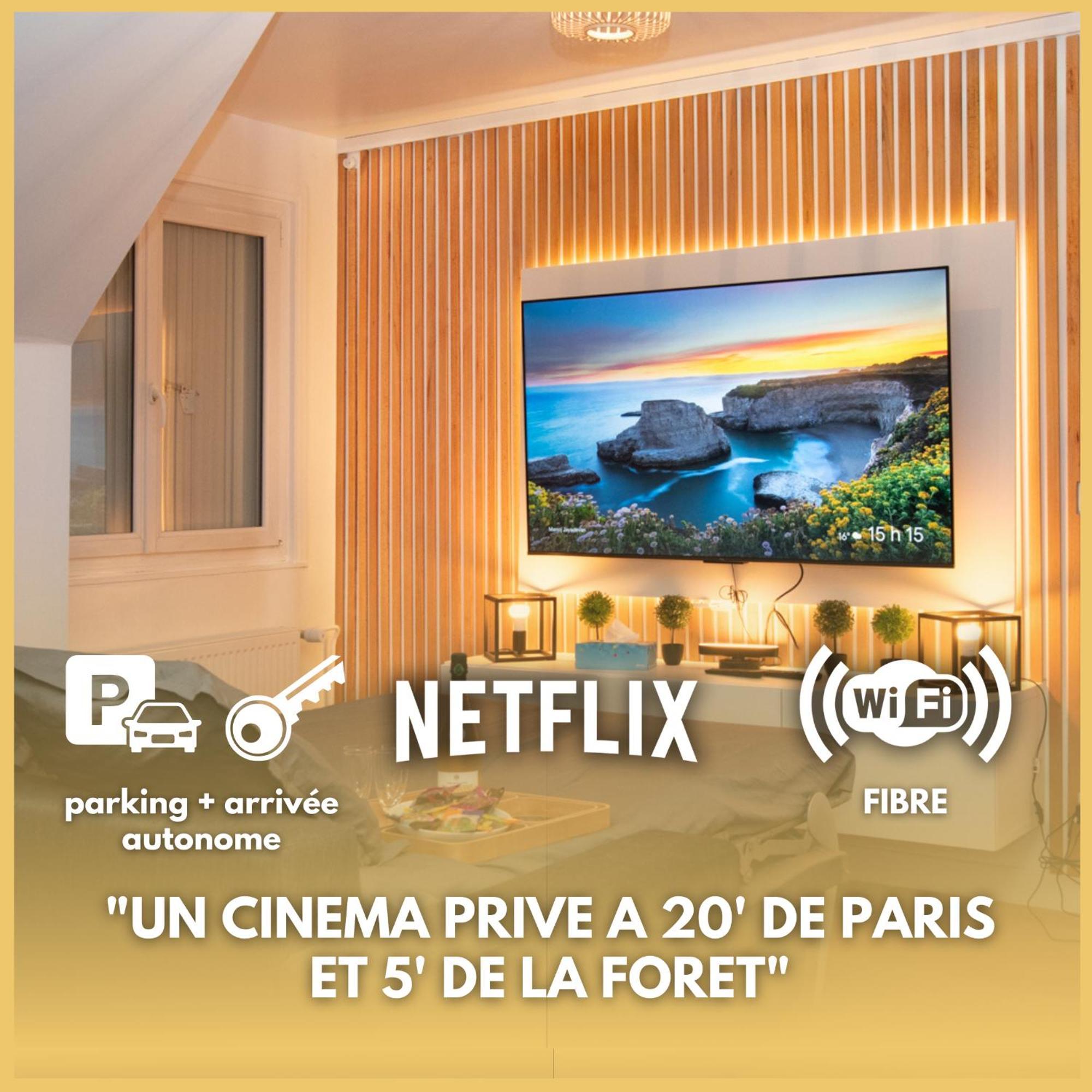 Le Cinereve L 20' Paris L Netflix L Fibre L Parking Appartement Boissy-Saint-Léger